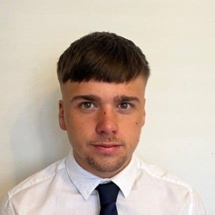 A portrait of Koby Conway