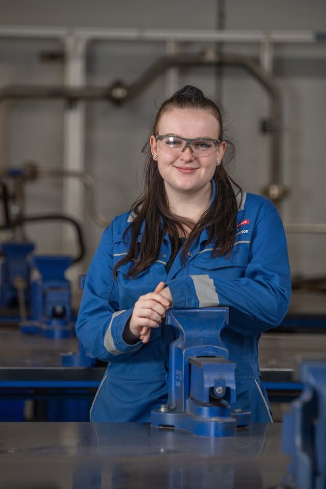 Portrait of Cliona Nuclear Engineer of BAE