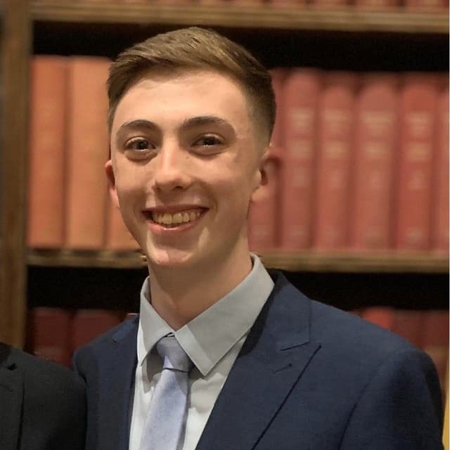 A portrait of Dominic Westcott